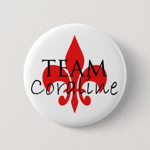 Team Coraline Button