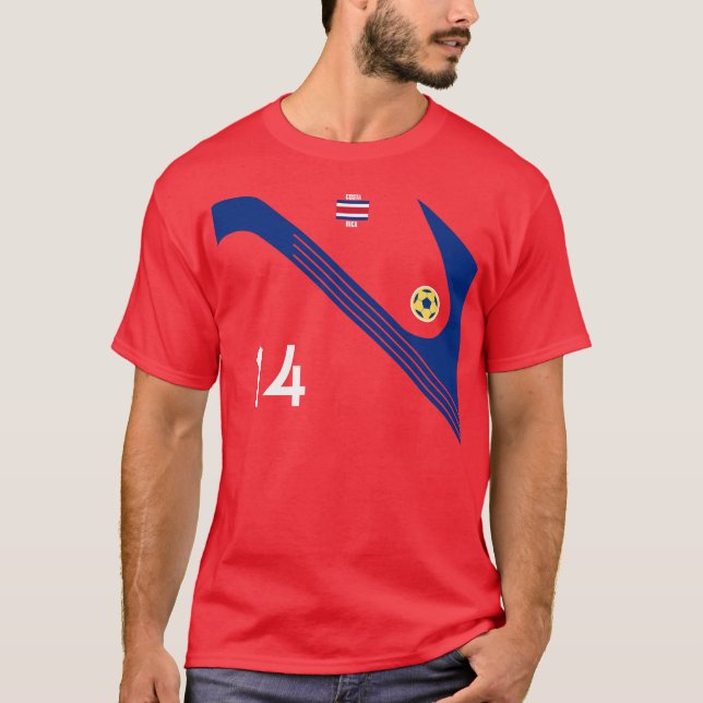 Team Costa Rica soccer T-Shirt (Front)