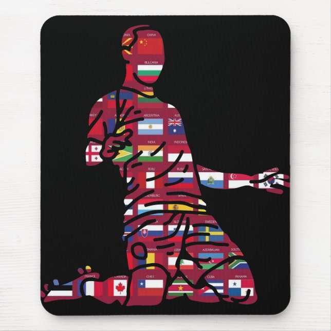 Team Countries WORLD CUP 2022 Mouse Pad (Front)