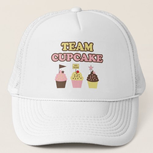Team Cupcake hat or cap