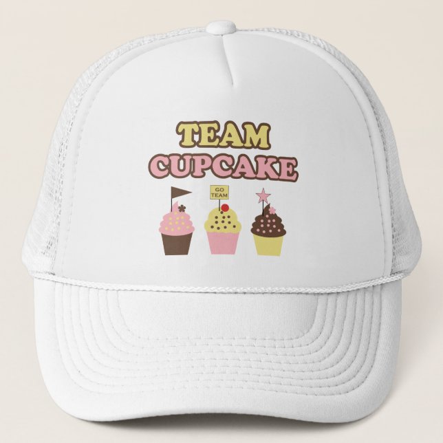 Team Cupcake hat or cap (Front)