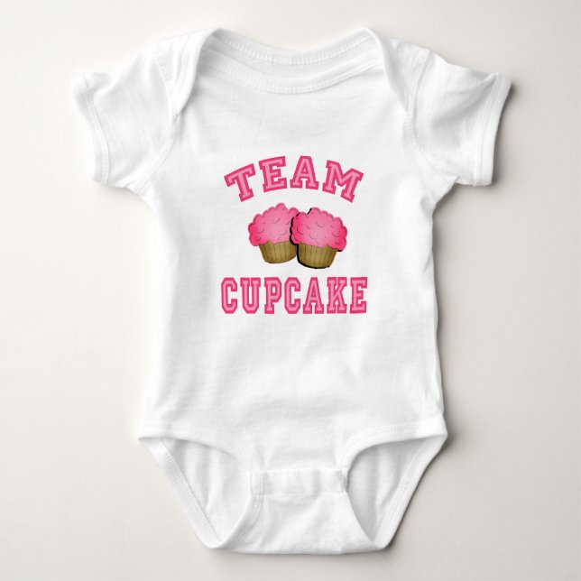 Team Cupcake Tshirts, Hoodies, Mugs, Gifts Baby Bodysuit (Front)