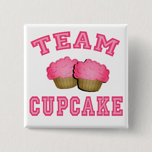 Team Cupcake Tshirts, Hoodies, Mugs, Gifts Button (Front)