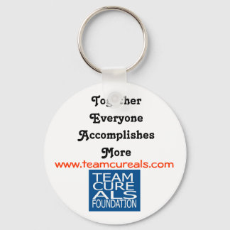 TEAM CURE ALS FOUNDATION KEYCHAINS