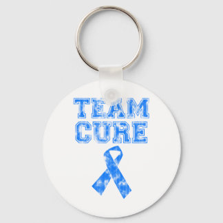 Team Cure (Blue) Keychain