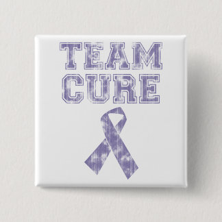 Team Cure (Periwinkle) Pinback Button