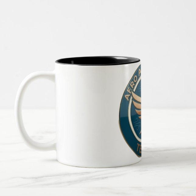 Team D – AF.RO Ascendancy Emblem | Elite Rising Le Two-Tone Coffee Mug (Left)