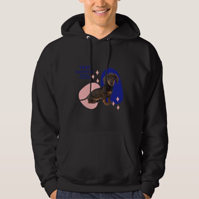 Team Dachshund Hoodie (Front)