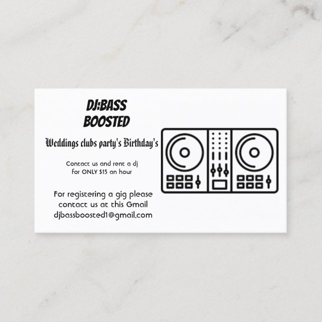 Team Daniel cards (Front)