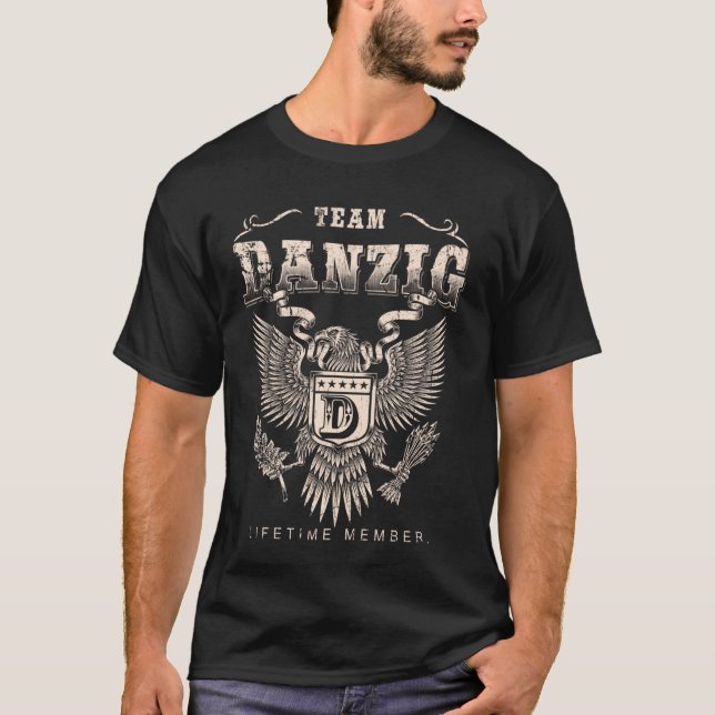 Team Danzig Lifetime Member - Danzig Name T-Shirt (Front)