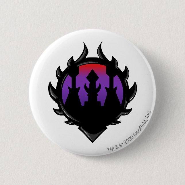 Team Darigan Citadel Logo Button (Front)