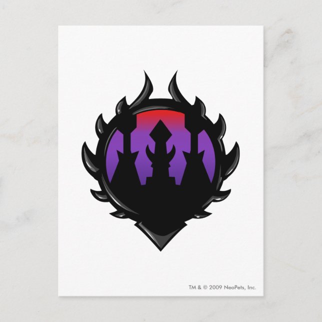 Team Darigan Citadel Logo Postcard (Front)