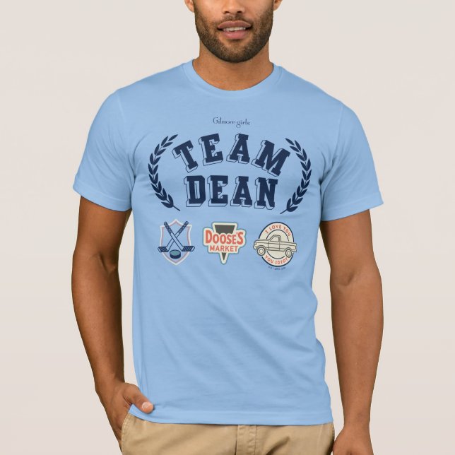 Team Dean Gilmore Girls Design T-Shirt (Front)