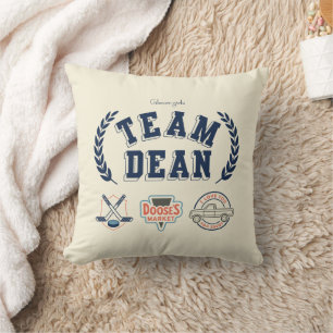Team Dean Gilmore Girls Design Throw Pillow
