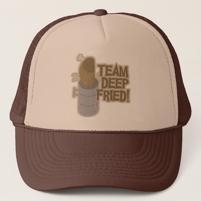 Team Deep Fried Turkey! Trucker Hat (Front)