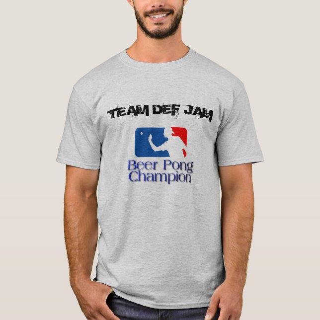 TEAM DEF JAM - Customized T-Shirt (Front)