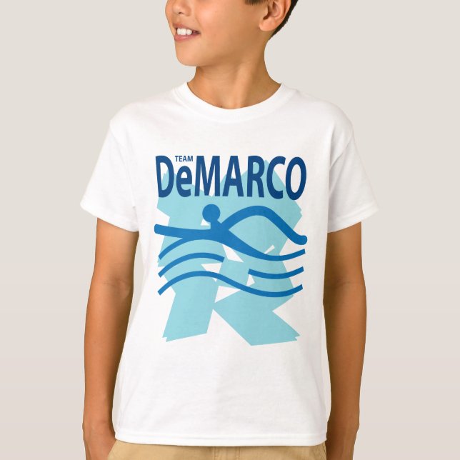 Team DeMarco White T-Shirt (Front)