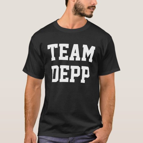 TEAM DEPP DOUBLE_SIDED T_Shirt