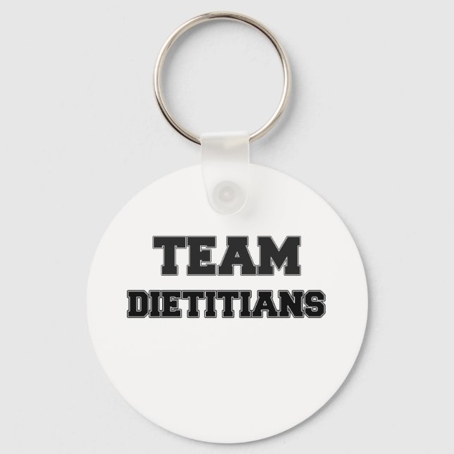 Team Dietitians Keychain (Front)