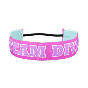 "Team Diva" Hair Band Athletic Headband