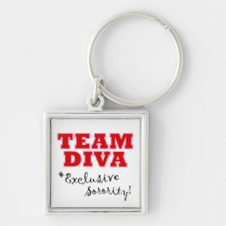 "Team Diva" keychain