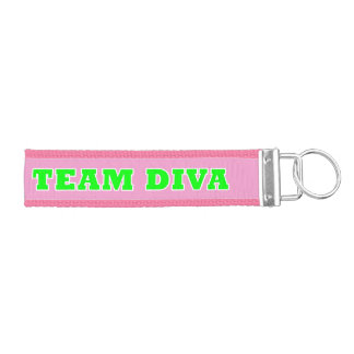 "TEAM DIVA" WRIST KEYCHAIN