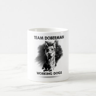 Team Doberman mug