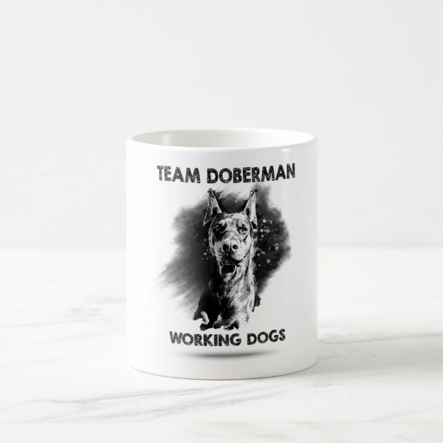 Team Doberman mug (Center)