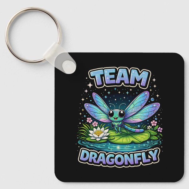 Team Dragonfly Keychain (Front)