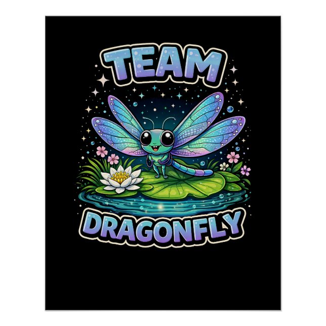 Team Dragonfly Poster (Front)