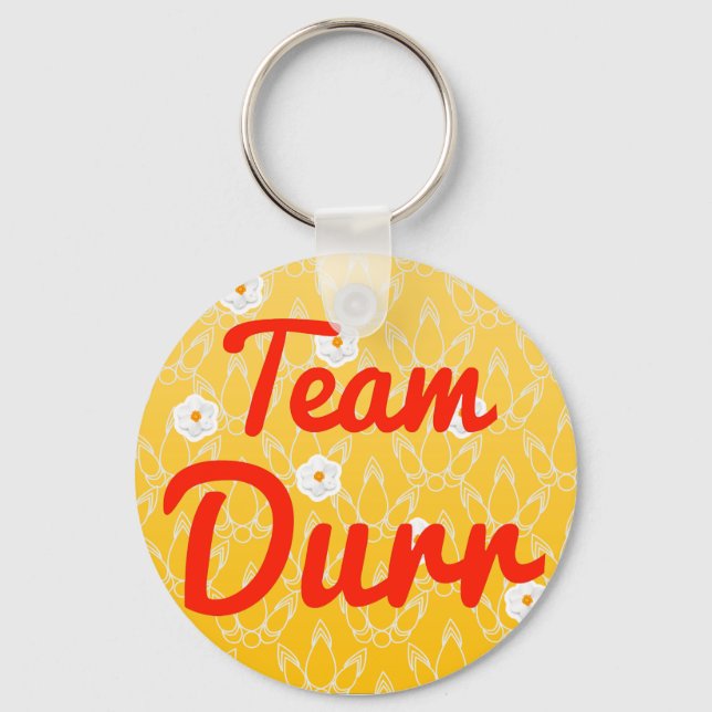 Team Durr Keychain (Front)