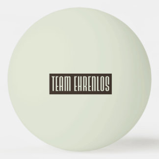 Team Ehrenlos Glow in the Dark Tischtennisball Ping Pong Ball