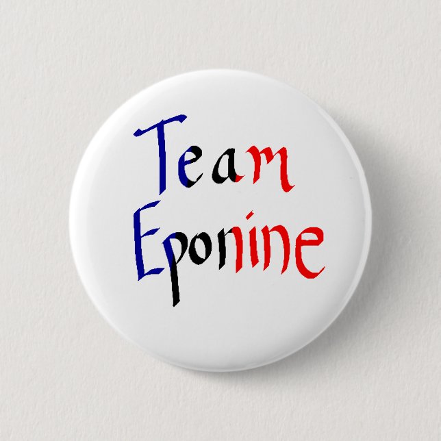 Team Eponine Button (Front)