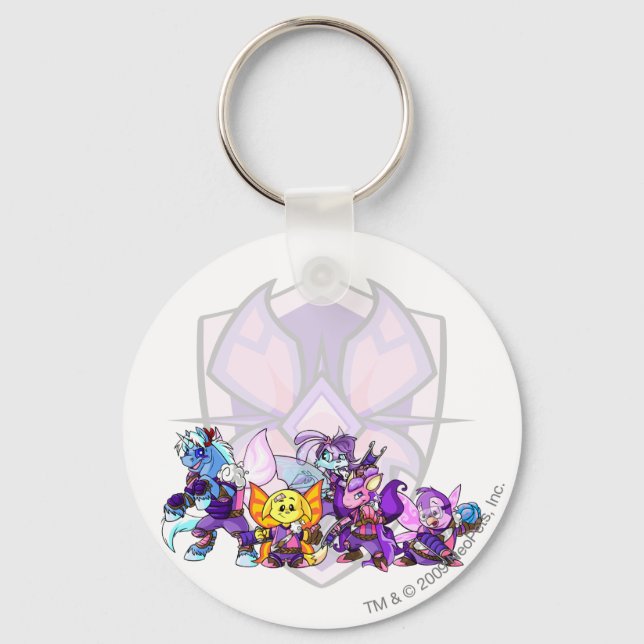Team Faerieland Group Keychain (Front)