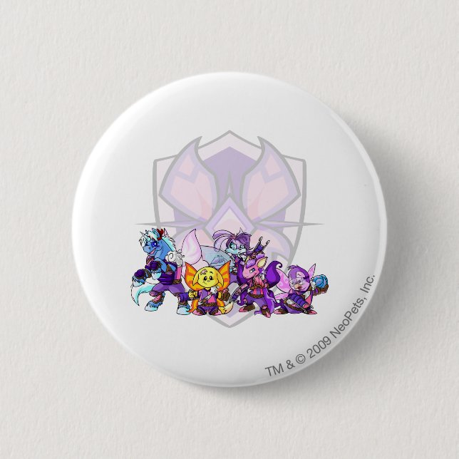 Team Faerieland Group Pinback Button (Front)