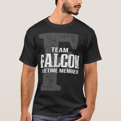 Team FALCON Lifetime Member T_Shirt