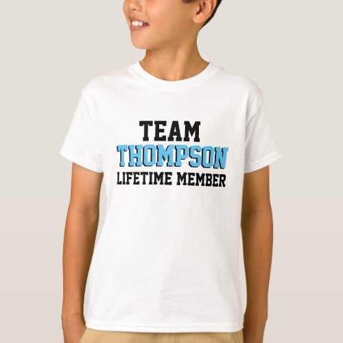 Team Family Lifetime Member_ Foster Adopt T_Shirt