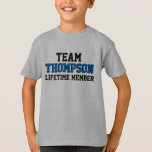 Team Family Lifetime Member- Foster Adopt T-shirt at Zazzle