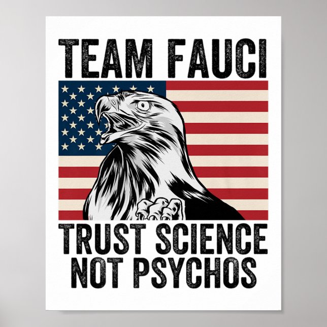 Team Fauci Anti Trump Dr Anthony Fauci 2028 Premiu Poster (Front)