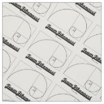 Team Fibonacci (Fibonacci Spiral) Fabric