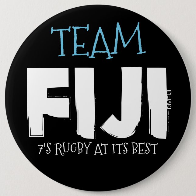 TEAM FIJI button (Front)
