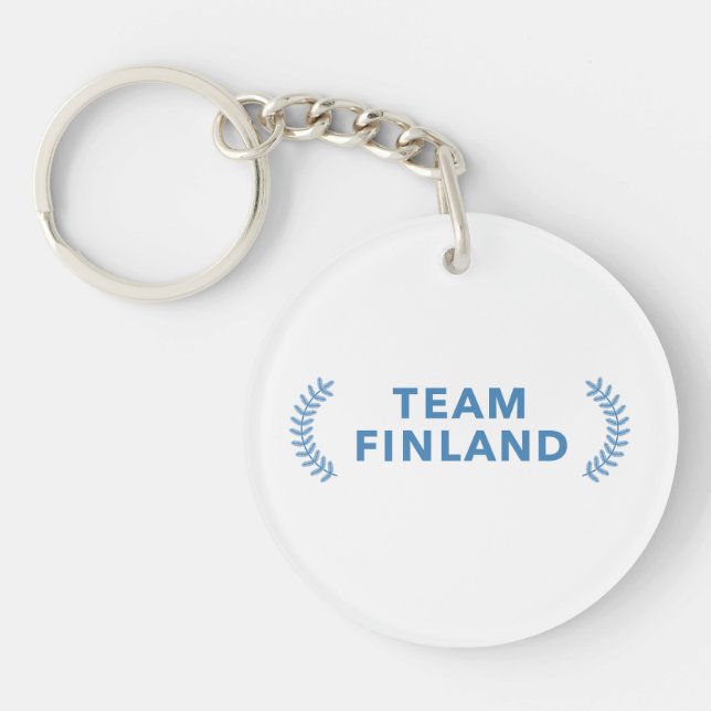 Team Finland Keychain (Front)