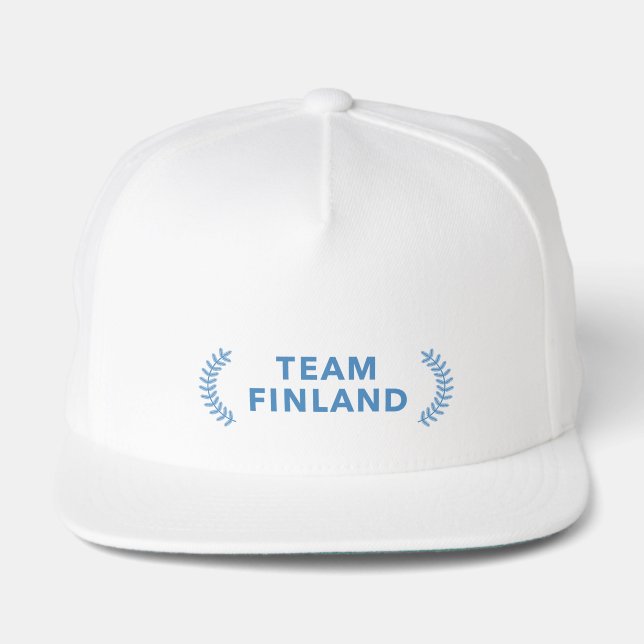 Team Finland Snap Back Hat (Front)