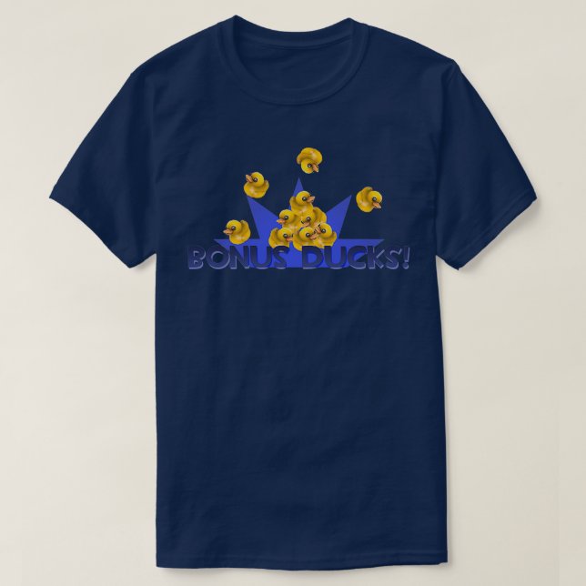 Team Fortress 2 Bonus Ducks Blue T-Shirt (Design Front)