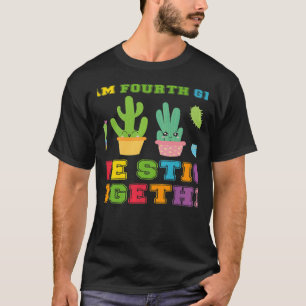 Team Fourth Grade We Stick Together Cute Cactus Te T-Shirt