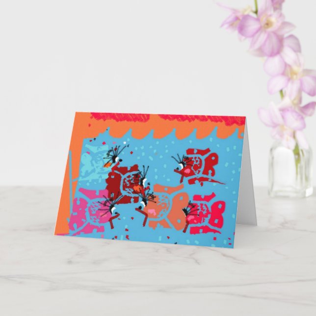 Team Fran Fish Cards (Orchid)