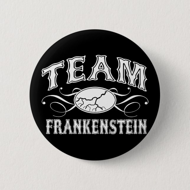 Team Frankenstein Button (Front)