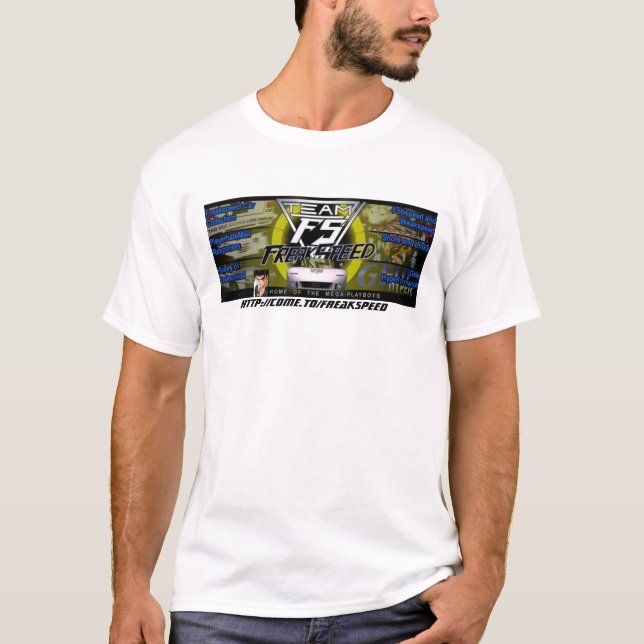 Team Freakspeed website logo T-Shirt (Front)