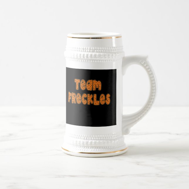 Team Freckles T shirts, Hoodies, Buttons Beer Stein (Right)
