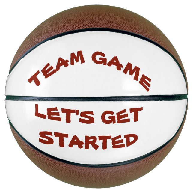 Team Game Basketball (Front)